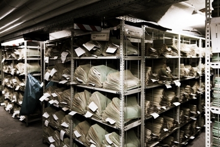 Archivierte Akten - Aktenlager