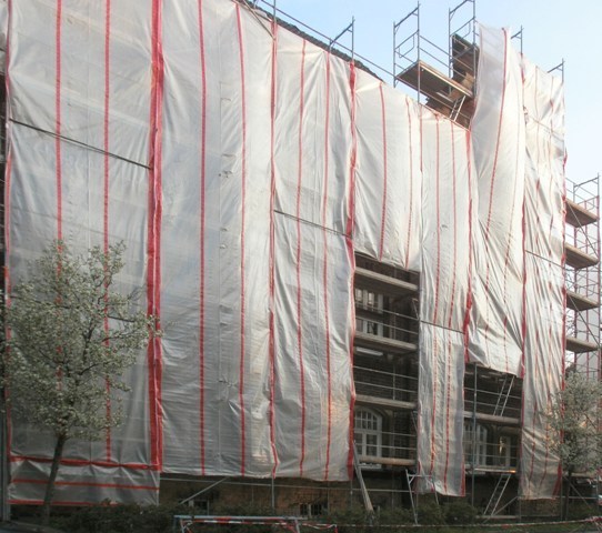 Fassadensanierung Seitentrakt an der Gerichtsstraße